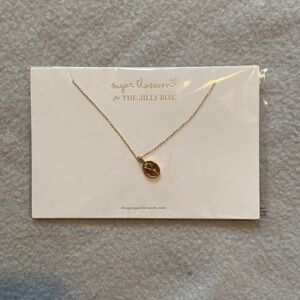 Jilly box 14 k gold necklace